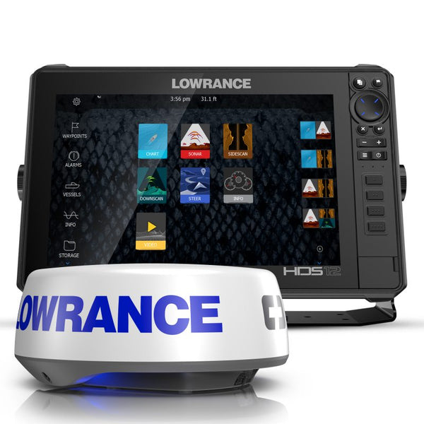 Pack de Radar HALO20+ Lowrance HDS 12 Live