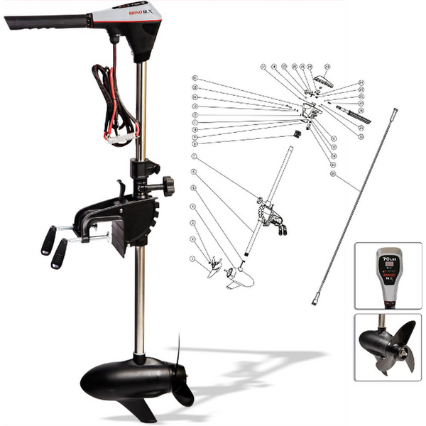 Rhino BLX 70 Motor Eléctrico