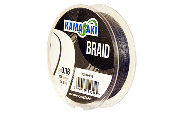 Trenzado Kamasaki Grey Line // 100m / 0.10mm, 0.14mm, 0.16mm, 0.18mm, 0.20mm, 0.22mm, 0.25mm, 0.28mm, 0.30mm, 0.32mm, 0.35mm, 0.40mm, 0.45mm, 0.50mm