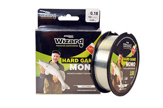 Monofilamento Wizard Hard Game // 150m / 0.15mm, 0.18mm, 0.20mm, 0.22mm, 0.25mm, 0.28mm, 0.30mm