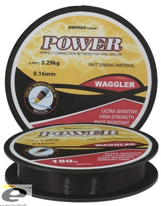 Monofilamento Energo Team Power Waggler // 150m / 0.14mm, 0.23mm