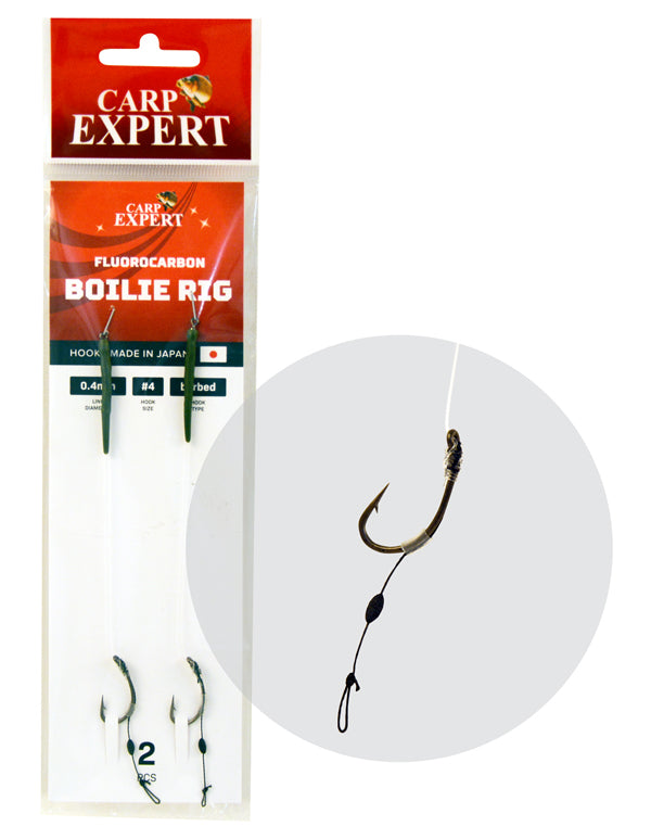 APAREJO CARP EXPERT FLUOROCARBON BOILIE RIG