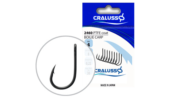 ANZUELO CRALUSSO BOILIE CARP COATED