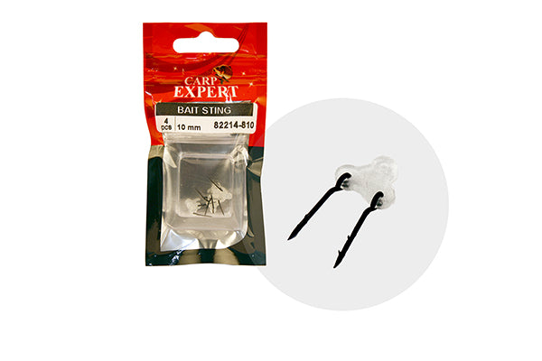 AGUJA DOBLE CON SILICONA PARA CEBO CARP EXPERT