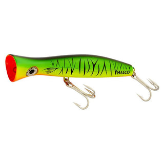 Buy h52-fluoro-green HALCO ROOSTA POPPER 195 LURE