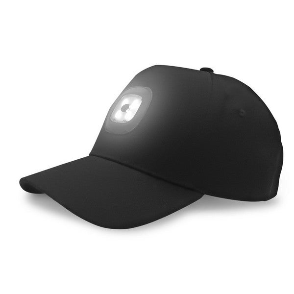 GORRA CON LED NEGRO