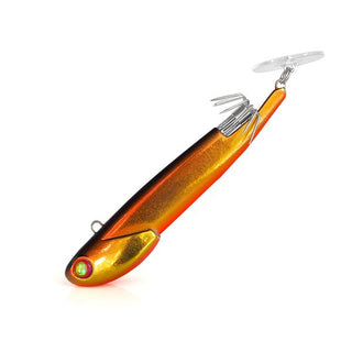 Buy orange-atomic Señuelo Pajarita Fiiish Power Tail Squid // 95mm / 15g, 25g, 50g