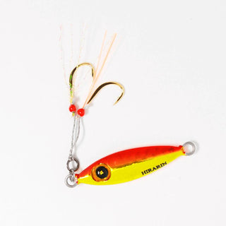 Buy uv-red-gold-luminous-orange Señuelo Jig Hayabusa Jack Eye Hirarin // 25mm, 28mm, 31mm / 3g, 5g, 7g