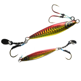 Buy 4-uv-red-gold-blue-glowberry Señuelo Jig Hayabusa Jack Eye Makinomy // 30g, 60g