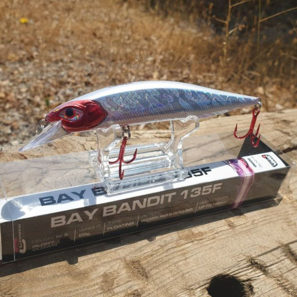 Señuelo Minnow Cinnetic Bay Bandit Floating // 135mm / 20g