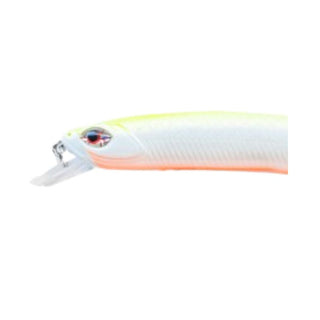 Comprar white-chartreuse-orange Señuelo Minnow Cinnetic Crafty Minnow F //  110mm / 12g