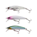 Señuelo Minnow Savage Gear Gravity Minnow // Ghost Sardine, Pink Head, Sayoris PHP / 5cm