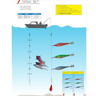 Señuelo Montaje Tataki DTD Set // 1.5, 2.0, 2.5