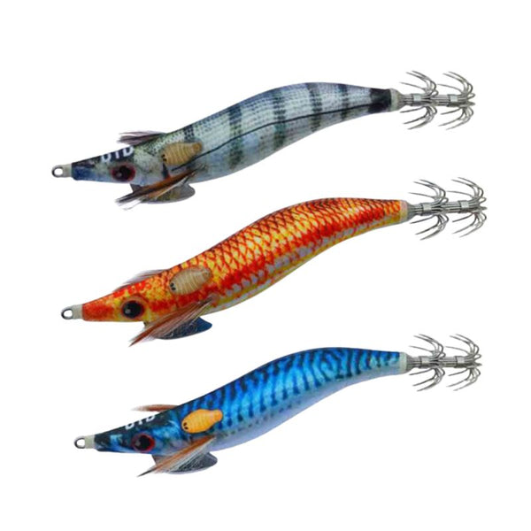 Señuelo Pajarita DTD Real Fish Egi // 3.0, 3.5