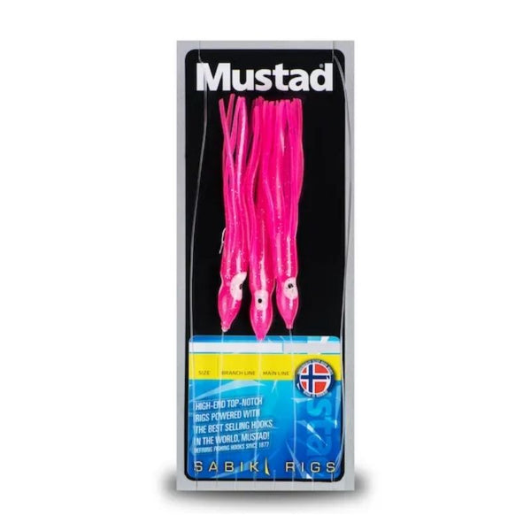 Señuelo Sabiki Mustad Pink Squid // 3/0, 6/0