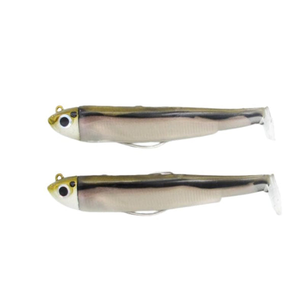 Señuelo Vinilo Black Minnow Talla 2.5 // 105mm / 8g, 16g