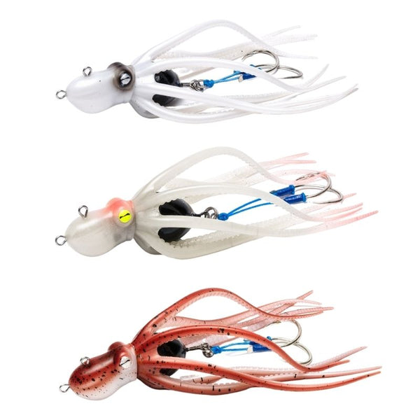 Señuelo Vinilo Mustad Inkvader Octopus // 150g, 170g, 200g, 230g