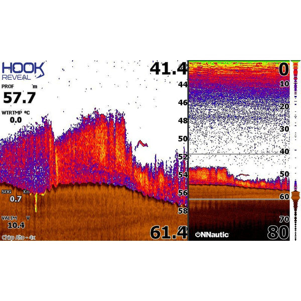 Sonda Lowrance Elite FS 7 con transductor 50/200 600W: CHIRP