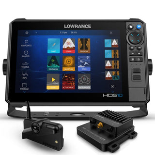 Lowrance HDS 10 Pro Sonar with ActiveTarget Transducer