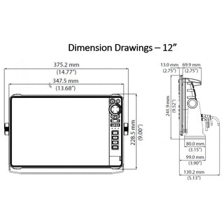 Lowrance HDS 12 Live Sonar with ActiveTarget Transducer