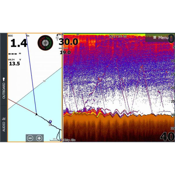 Sonda Lowrance HDS 12 Live con Transductor Airmar CHIRP 1kw TM185H-W