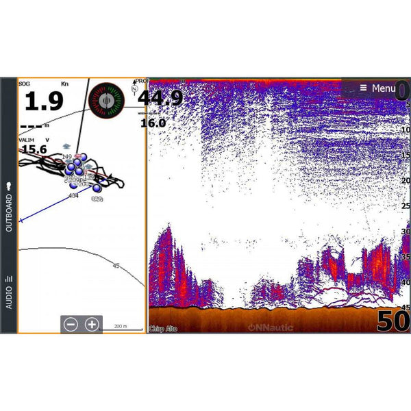 Sonda Lowrance HDS 12 Live con Transductor Airmar CHIRP 1kw TM185M