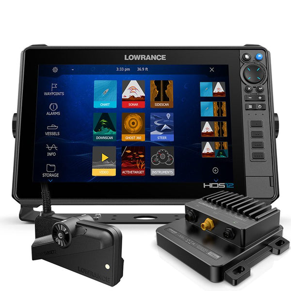 Sonda Lowrance HDS 12 Pro con Transductor ActiveTarget 2