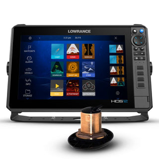 Sonda Lowrance HDS 12 Pro con Transductor Pasacascos B148 HDI xSonic 600w