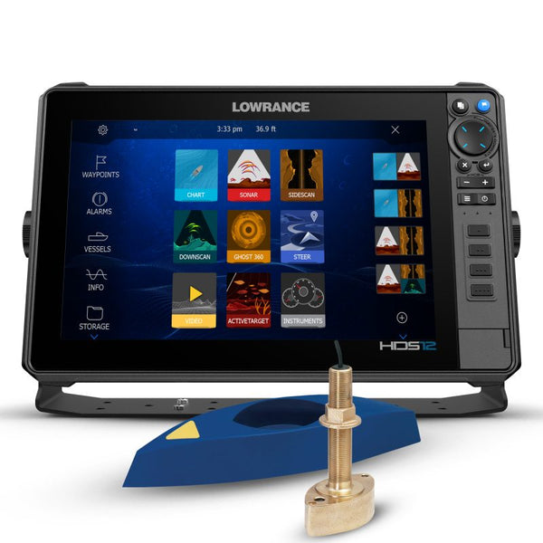 Lowrance HDS 12 Pro Sonar with ActiveTarget Transducer