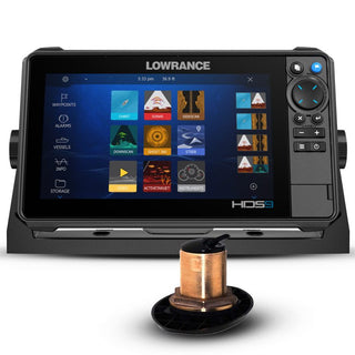 Sonda Lowrance HDS 9 Pro con Transductor Pasacascos B148 HDI xSonic 600w