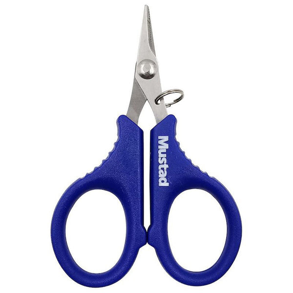 Tijeras Mustad Serrated Braid Scissor // 3,5”