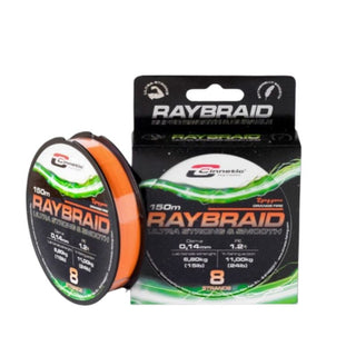 Trenzado Cinnetic Raybraid X8 // 0,08mm, 0,10mm, 0,12mm, 0,14mm, 0,16mm, 0,18mm, 0,20mm, 0,25mm,0,30mm / 150m, 200m, 270m