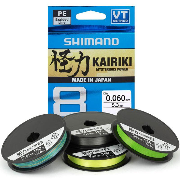Braided Shimano Kairiki 8 // 300m