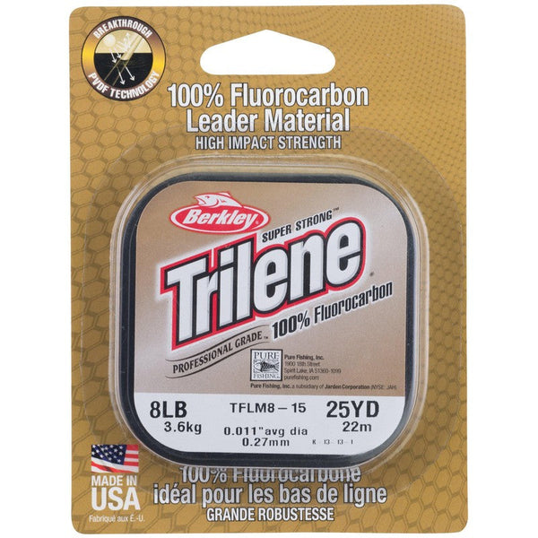 Trilene® 100% Fluorocarbon Leader