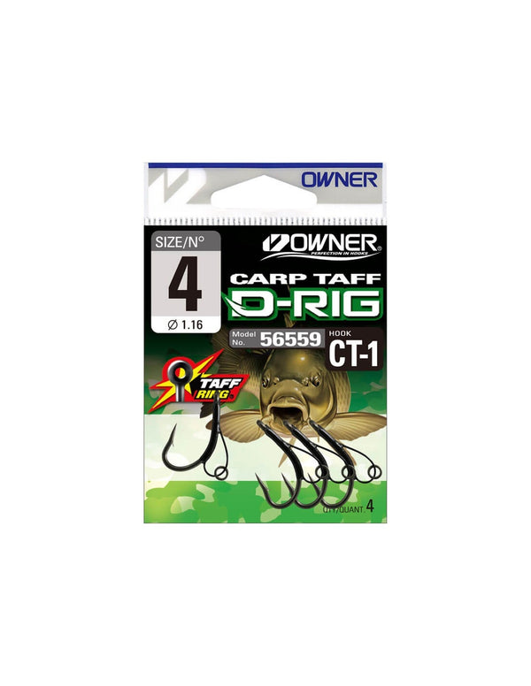 Anzuelo Owner Carp Taff D-Rig 56559 // 2, 4, 6