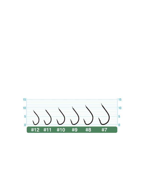 Anzuelo Simple Owner Isada 50034 // 7, 8, 9, 10, 11, 12