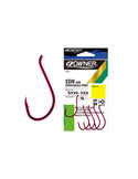 Anzuelo Simple Owner OH SSW Super Needle Point 5115 Rojo // 3/0