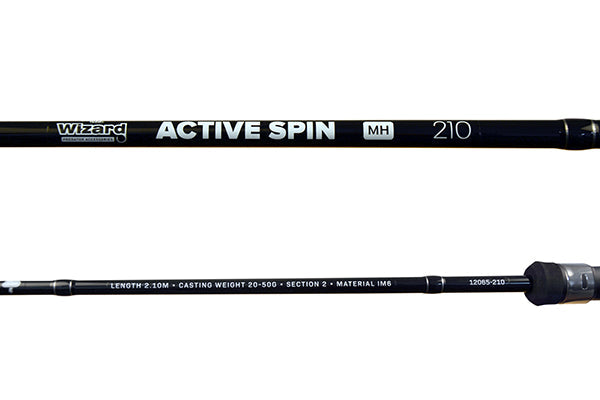 Caña Spinning Light Wizard Active // 10-30g-2m, 2.10m