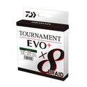 Hilo Trenzado Daiwa Tournament 8 Braid Evo+ // 0.08mm, 0.10mm, 0.12mm, 0.14mm, 0.16m, 0.20mm, 0.26mm / 135m, 270m, 300m