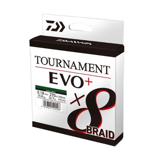 Braided Daiwa Tournament 8 Braid Evo +