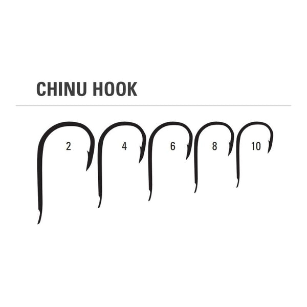 Anzuelo Simple Mustad Chinu Hook // 2, 4, 6, 8, 10