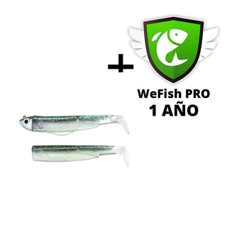 WeFish App PRO 1 year subscription and FREE Black Minnow