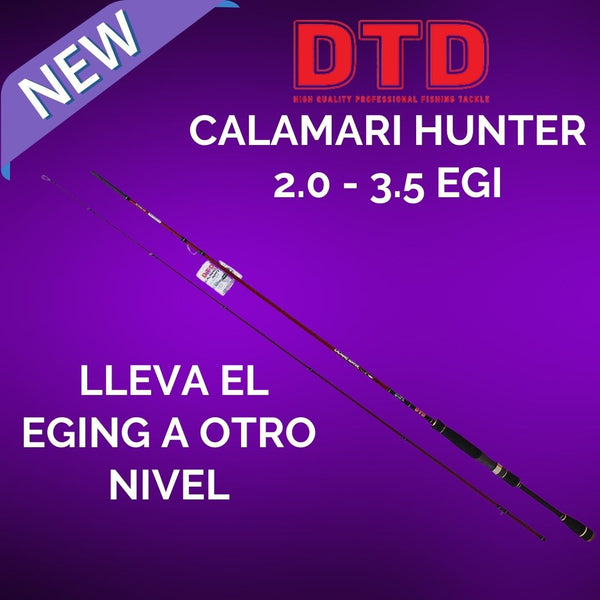 Caña DTD Calamari Hunter Eging // 2.0-3.5 / 2,46m