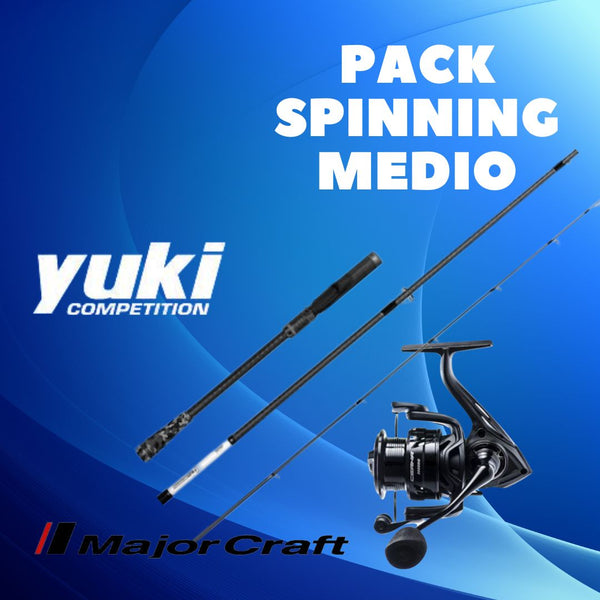 Pack Spinning Medio (Caña+carrete)