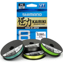 Trenzado Shimano Kairiki X8 // 0.06mm, 0.10mm, 0.13mm, 0.16mm, 0.19mm, 0.20mm, 0.21mm, 0.23mm, 0.28mm, 0.35mm, 0.42mm / 300m