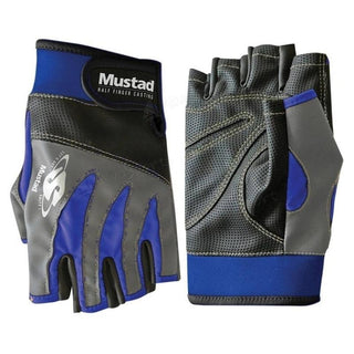Guantes Mustad Half Finger Glove // M, L