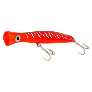 Buy r18-red-tiger HALCO ROOSTA POPPER 195 LURE