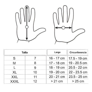 Guantes Mustad Half Finger Glove // M, L