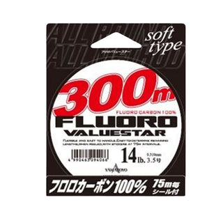 Yamatoyo Fluoro Valuestar Fluorocarbon // 10lb, 12lb, 14lb, 16lb / 225m, 300m