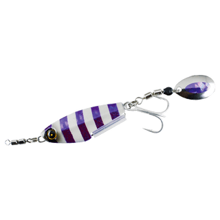 Comprar purple-blue-luminous-zebra Señuelo JACK EYE SCABBARD SPIN 30g